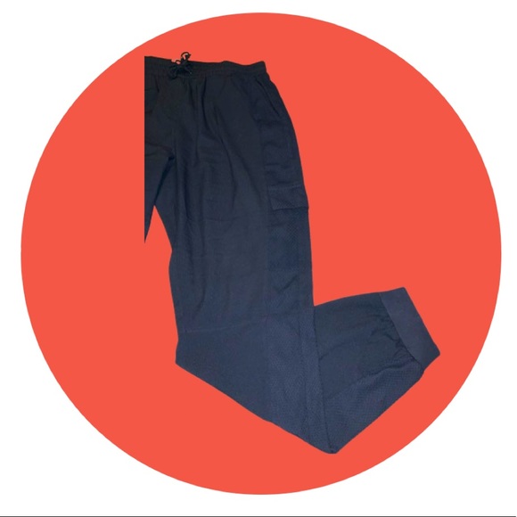 Black/ Net BEBE black flows pants - Picture 2 of 2